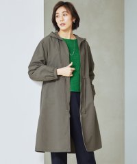 JIYU-KU(LARGE SIZE)/【SHIHOさん着用・撥水加工・UVケア・洗える】ライトグログランフーデッド コート/505953364