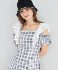 MAJESTIC LEGON/肩レースフリルワンピース/507775321