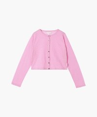 To b. by agnes b./WX51 CARDIGAN ボーダーコンパクトカーディガン/507835724