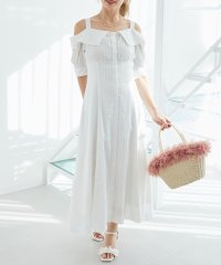 MAJESTIC LEGON/オフショルシャツワンピース/507851400