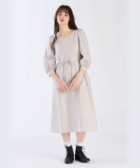 To b. by agnes b./リネンコットンシャーリングドレス/507951718