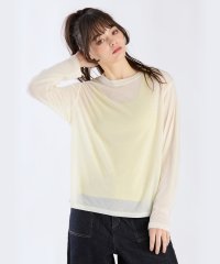 To b. by agnes b./WX48 TS シアーボーイズロングTシャツ/507951732