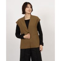 TONAL/トーナル TONAL フレンチスリーブノーカラージャケット/507964931