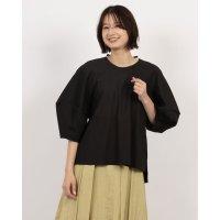 TONAL/トーナル TONAL キルト風フクレストライプブラウス/507971686