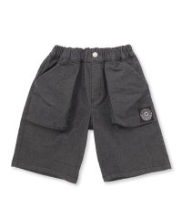 BeBe Petits Pois Vert/ストレッチカラーデニムアウトポケットハーフパンツ(95~150cm)/507975256