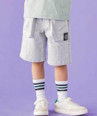 BeBe Petits Pois Vert/ストレッチカラーデニムアウトポケットハーフパンツ(95~150cm)/507975256