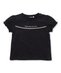 BeBe Petits Pois Vert/パールラインパフスリーブ天竺Tシャツ(95~160cm)/507975258