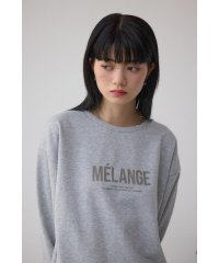 AZUL by moussy/ラメウラケロゴスウェットトップス/507975434