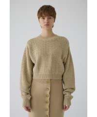 RIM.ARK/Pattern knitting cotton knit/507975503
