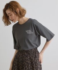 grove/五分袖ロゴプリントTシャツ/507975954
