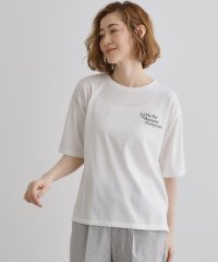 grove/五分袖ロゴプリントTシャツ/507975954