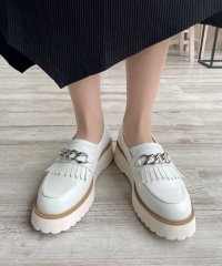 adottona/アドット adottona 【3E】プラットフォームチェーンローファー【厚底】/507978310