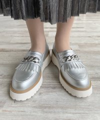 adottona/アドット adottona 【3E】プラットフォームチェーンローファー【厚底】/507978310