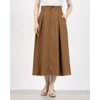 TONAL/トーナル TONAL フロント釦タックフレアスカート/507978530