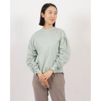 TONAL/トーナル TONAL ギャザースリーブカットソー/507978555