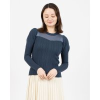 TONAL/トーナル TONAL シアー切替リブニット/507978560