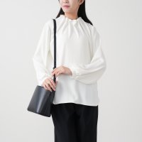 Doubleface Tokyo/ダブルフェーストーキョー Doubleface Tokyo ハイネックゴムギャザーブラウス/507978658