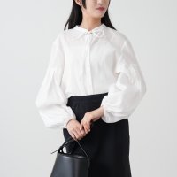 Doubleface Tokyo/ダブルフェーストーキョー Doubleface Tokyo フロントリボンボリュームスリーブブラウス/507978660