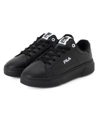 FILA（Shoes）/COURT PLUMPY FEATHERY / コート プランピー フェザリー /厚底カジュアルスニーカー / ブラック/507978679