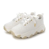 la farfa SHOES/ラ ファーファ シューズ la farfa SHOES レース素材 厚底スニーカー/507978702