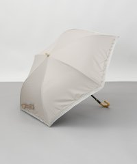 Beaurance/刺しゅう縁オーガンジー晴雨兼用（２段折り・トップフラット）/507978862