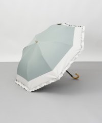 Beaurance/ビューランス Beaurance バイカラーフリル晴雨兼用パラソル（2段折り・トップフラット）/507978864