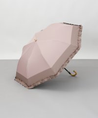 Beaurance/ビューランス Beaurance バイカラーフリル晴雨兼用パラソル（2段折り・トップフラット）/507978864