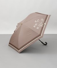 Beaurance/ビューランス Beaurance ロゴ刺しゅう晴雨兼用パラソル（2段折り・トップフラット）/507978865