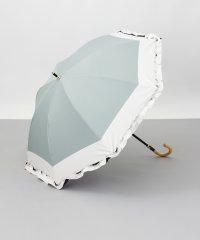 Beaurance/ビューランス Beaurance バイカラーフリル晴雨兼用パラソル（1段スライドショート）/507978878