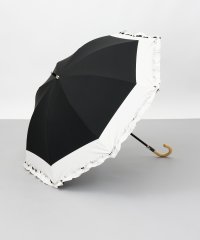 Beaurance/ビューランス Beaurance バイカラーフリル晴雨兼用パラソル（1段スライドショート）/507978878