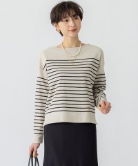 NIJYUSANKU（LARGE SIZE）/【洗える】Armor－lux スムース パネルボーダー カットソー/507979206