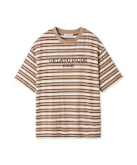 GELATO PIQUE HOMME/【HOMME】接触冷感レーヨンマルチボーダーTシャツ/507979272