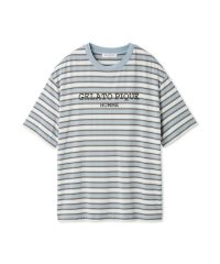 GELATO PIQUE HOMME/【HOMME】接触冷感レーヨンマルチボーダーTシャツ/507979272