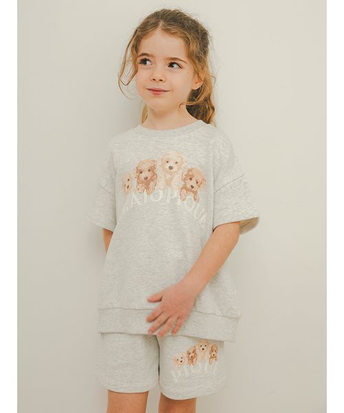 【Fashion Kids❤️】ジェラートピケ❤︎モダールリボンドレス ジェラートピケ gelato pique ハートモチーフkidsドレス