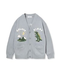 GELATO PIQUE HOMME/【HOMME】エアモコダイナソージャガードカーディガン/507979293