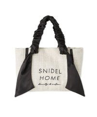 SNIDEL HOME/ツイードロゴバッグ/507979374