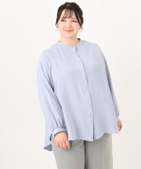 eur3/【大きいサイズ】ポーラバンドカラーチュニック/507980117