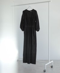 Green Parks/グリーン パークス Green Parks ■ESCAR シャーリングデニムオールインワン/507980191
