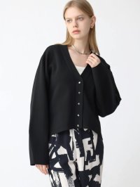 Aga/アーガ Aga ボンディングニットカーディガン/507980223