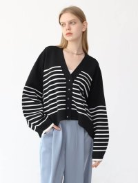 Aga/アーガ Aga ボンディングニットカーディガン/507980223