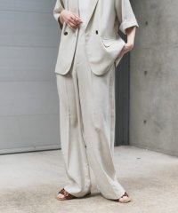 SENSE OF PLACE by URBAN RESEARCH/『UR TECH DRYLUXE』リネンライクワイドパンツ/507980319