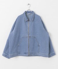 SENSE OF PLACE by URBAN RESEARCH/ddp　DENIM ZIP BLOUSON/507980328