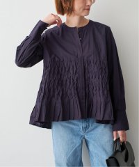 Spick & Span/ne Quittez pas / ヌキテパ COTTON POPLIN WAVE BLOUSE/507980342