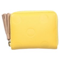 perche/ペルケ perche カードケース 財布 ミニ財布 レディース 本革 大容量 ドット型押 08－06－03910/507980393