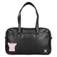 Sanrio characters/サンリオ Sanrio バッグ スクールバッグ ボストンバッグ レディース 17L 大容量 A4 軽量 ブラック ブラウン 黒 6205/507980401