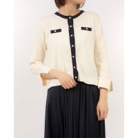 Le Marais/ル・マレ Le Marais 強撚コットンクルーカーデ/507980614