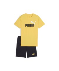 PUMA/ボーイズ ESS 2 カラー NO. 1 ロゴ 半袖 Tシャツ アンド ショーツ セット 120－160cm/507980790