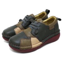 ESTACION/エスタシオン Estacion カラフルレースアップ本革シューズ【mse200】/507981087