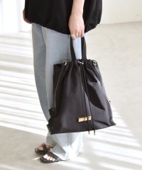 quaranciel/《追加予約》quaranciel: 3way ラインショルダー リュックサック トートバッグ（A4対応）/507981685