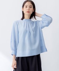 KUMIKYOKU(S SIZE)/リヨセルシャーティングハイネック ブラウス/507981855